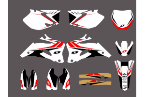 Kit de pegatinas compatible con per YAMAHA YZF 250 450 2006 - 2009 - MXPKAD13279