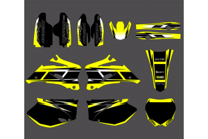 Kit adesivi compatibile con per YAMAHA YZF 250 450 2006 - 2009 - MXPKAD13560