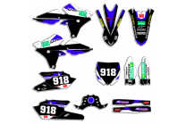 Aufkleber Satz kompatibel mit per YAMAHA YZF 250 2014 - 2018 - MXPKAD13545