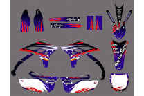 Kit de pegatinas compatible con per YAMAHA YZF 450 2010 - 2013 - MXPKAD13282