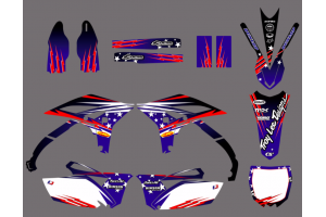 Kit de pegatinas compatible con per YAMAHA YZF 450 2010 - 2013 - MXPKAD13282