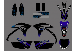 Sticker set compatible with per YAMAHA YZF 450 2010 - 2013 - MXPKAD13557