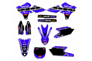 Kit de pegatinas compatible con per YAMAHA YZF 450 2014 - 2017 - MXPKAD13560