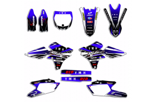 Kit Autocollants compatible avec per YAMAHA YZF 450 2014 - 2017 - MXPKAD13562