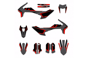 Kit Autocollants compatible avec per KTM 690 SMC 2019 - 2021 - MXPKAD13533