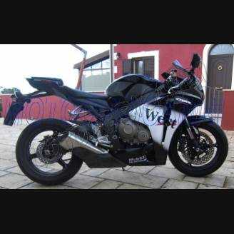 Carene stradali in abs verniciate compatibili con Honda Cbr 1000 2008 - 2011 - MXPCAV1985