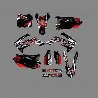 Kit Autocollants compatible avec per Honda CRF 250 2010 - 2013 - MXPKAD13257