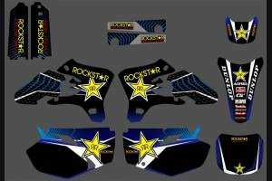 Kit Autocollants compatible avec per YAMAHA YZF 250 450 2003 - 2005 - MXPKAD13675