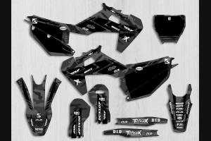 Kit Autocollants compatible avec per HUSQVARNA TC 125/250 - FC 250/350/450 2016 - 2018 - MXPKAD13682