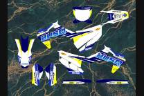 Kit de pegatinas compatible con per HUSQVARNA TC 125/250 - FC 250/350/450 2019 - 2021 - MXPKAD13641