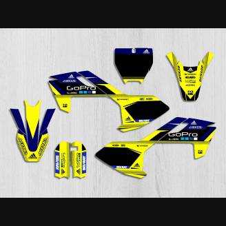 Kit adesivi compatibile con per HUSQVARNA TC 65 2019 - 2020 - MXPKAD13707