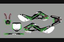 Kit de pegatinas compatible con per KAWASAKI KX 85 2004 - 2010 - MXPKAD13710