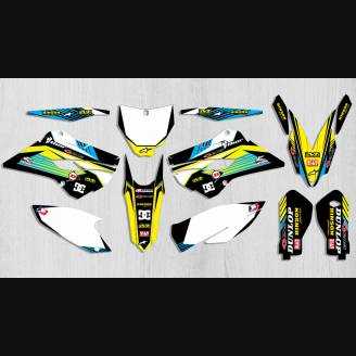 Kit Autocollants compatible avec per HUSQVARNA TC 125/250 - FC 250/350/450 2014 - 2015 - MXPKAD13716