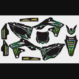Sticker set compatible with per KAWASAKI KXF 250 2013 - 2016 - MXPKAD13724