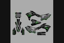 Sticker set compatible with per KAWASAKI KXF 250 2017 - 2020 - MXPKAD13660