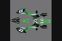 Sticker set compatible with per KAWASAKI KXF 250 2017 - 2020 - MXPKAD13660