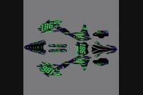 Sticker set compatible with per KAWASAKI KXF 250 2017 - 2020 - MXPKAD13728