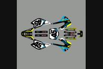 Sticker set compatible with per KAWASAKI KX 85 2004 - 2010 - MXPKAD13711