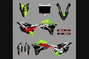 Kit adesivi compatibile con per KAWASAKI KX 85 2014 - 2020 - MXPKAD13729