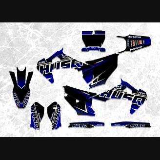 Kit adesivi compatibile con per HUSQVARNA TC 125/250 - FC 250/350/450 2019 - 2021 - MXPKAD13683