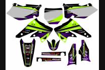 Kit Autocollants compatible avec per KAWASAKI KXF 250 2004 - 2005 - MXPKAD13656