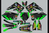 Kit Autocollants compatible avec per KAWASAKI KXF 250 2004 - 2005 - MXPKAD13735