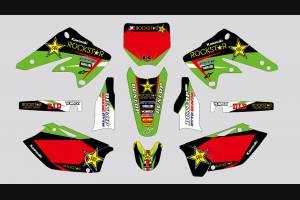 Sticker set compatible with per KAWASAKI KXF 250 2004 - 2005 - MXPKAD13736