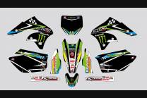Sticker set compatible with per KAWASAKI KXF 250 2006 - 2008 - MXPKAD13657