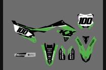 Kit Autocollants compatible avec per KAWASAKI KXF 250 2021 - MXPKAD13740