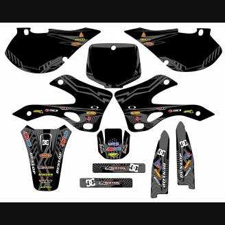 Kit adesivi compatibile con per KAWASAKI KX 125/250 1999 - 2002 - MXPKAD13743