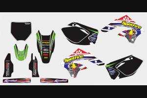 Kit de pegatinas compatible con per KAWASAKI KXF 450 2006 - 2008 - MXPKAD13749