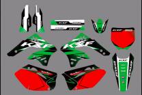 Sticker set compatible with per KAWASAKI KXF 450 2006 - 2008 - MXPKAD13749