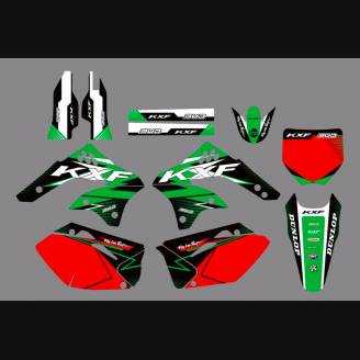Kit de pegatinas compatible con per KAWASAKI KXF 450 2006 - 2008 - MXPKAD13749