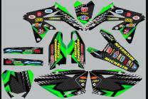 Kit de pegatinas compatible con per KAWASAKI KXF 450 2006 - 2008 - MXPKAD13751