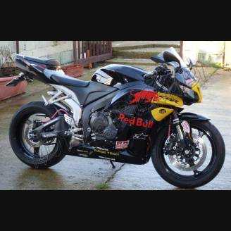 Lackierte Straße Verkleidung auf ABS kompatibel mit Honda CBR 600 RR 2007 - 2008 - MXPCAV1994