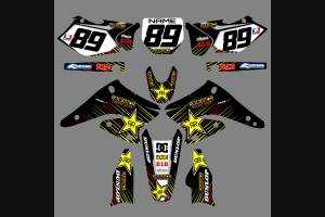 Kit Autocollants compatible avec per SUZUKI RMZ 250 2004 - 2006 - MXPKAD13694