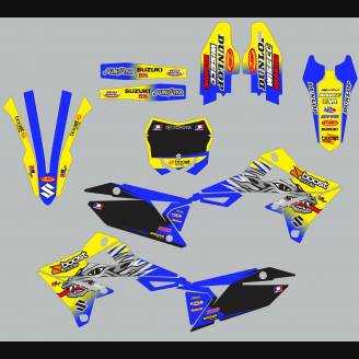 Aufkleber Satz kompatibel mit per SUZUKI RMZ 250 2019 - 2021 - MXPKAD13697