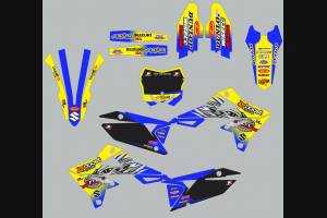 Kit Autocollants compatible avec per SUZUKI RMZ 250 2019 - 2021 - MXPKAD13697