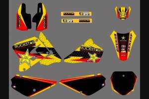 Kit Autocollants compatible avec per SUZUKI RM 85 2002 - 2021 - MXPKAD13690