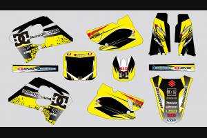 Kit de pegatinas compatible con per SUZUKI RM 125/250 1993 - 1995 - MXPKAD13691