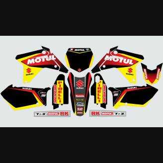 Sticker set compatible with per SUZUKI RMZ 450 2005 - 2006 - MXPKAD13698