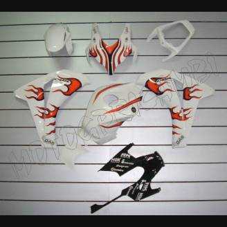 Lackierte Straße Verkleidung auf ABS kompatibel mit Honda Cbr 1000 2008 - 2011 - MXPCAV1999