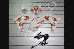 Painted street fairings in abs compatible with Honda Cbr 1000 2008 - 2011 - MXPCAV1999