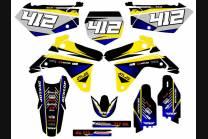 Sticker set compatible with per SUZUKI RMZ 450 2005 - 2006 - MXPKAD13778