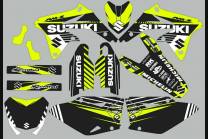 Kit Autocollants compatible avec per SUZUKI RMZ 450 2008 - 2017 - MXPKAD13781