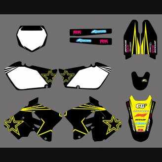 Kit Autocollants compatible avec per SUZUKI RM 125/250 2001 - 2008 - MXPKAD13692