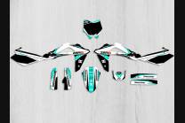 Sticker set compatible with per HUSQVARNA TC 125/250 - FC 250/350/450 2006 - 2007 - MXPKAD13637