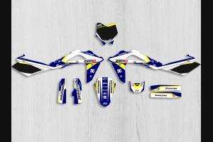 Kit Autocollants compatible avec per HUSQVARNA TC 125/250 - FC 250/350/450 2006 - 2007 - MXPKAD13792