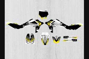 Sticker set compatible with per HUSQVARNA TC 125/250 - FC 250/350/450 2008 - 2013 - MXPKAD13638