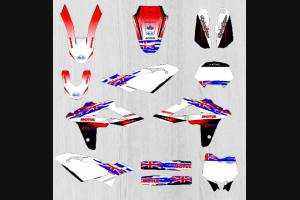 Kit adesivi compatibile con per HUSQVARNA TC 125/250 - FC 250/350/450 2008 - 2013 - MXPKAD13793